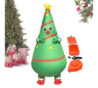 Christmas Tree Cosplay Suit - Conjunto de Cosplay Inflable Transpirable Divertido para Adultos, Hombres Mujeres Adolescentes | Cumpleaños, Drama, Desfile, Amigos Familia Celebración de Navidad