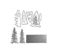Christmas Tree Cutting Dies for Card Making Photo Album Journal Decoration Scrapbooking Embossing Die Cut Stencils