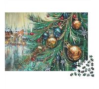 Christmas Tree Decorations-1 Puzzle Imposible,desafío para Adultos Entretenimiento Creativo 1000 Piezas Obra De Arte De Juego De para Adultos, Regalos A Partir De 14 Años 38x26cm/1000pcs