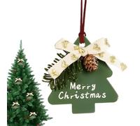 Christmas Tree Decorations | Festive Hanging Ornament Pendant Seasonal Display Accent Decorative Holiday Charm Tree Accessory Window Adornment Wall Embellishment Celebration Keepsake Suspended De