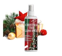 Christmas Tree Gloss Spray - Natural Glow Mist, 100ml Shiny Brightening Spray for Christmas Trees | Enhances Tree Glow & FestiveSparkles for Indoor Holiday Home, Wreaths, Window, Weddings, Photo Props