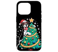 Christmas Tree Great Dane Sunglasses Carcasa para iPhone 16 Pro