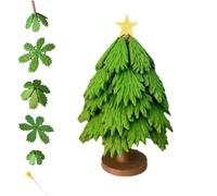 Christmas Tree Magnetic Trivet Set,Christmas Tree Coaster Set, Cocoa Coasters & Table Protector, for Table Decor Coaster for Home and Restaurant