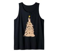 Christmas Tree Meerket Camiseta sin Mangas