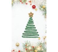 Christmas Tree Notebook: Keep all your Christmas lists in one place with this 120 Page Lined Journal