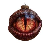 Christmas Tree Ornament | Acrylic 2D Flat Christmass Dragon Book Pendant | Realistic Hangable Ornaments for Bedroom Balconies Doorways Wall Garden Yard Path Porch