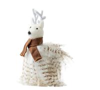 Christmas Tree Ornaments Animals, Felt Holiday Animal Pendants, Handcrafted Festive Hanging Decor, Soft Lightweight Design, for Home Garden Work Place Party Farm Display
