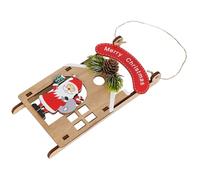 Christmas Tree Ornaments - Figurine Pendant Crafts,Wooden Christmas Decorations | for Holiday Party Supplies Home Kitchen Outdoor Garden Patio Wall Window