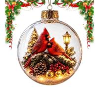 Christmas Tree Ornaments Glowing - Tree Ornaments for Holiday Party Winter