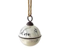 Christmas Tree Ornaments - Vintage Metal Charm With Hangable Rope, Jingle Bell For Christmas Decor, Holiday Tree Decorations, Vintage Metal Decorations, For Wreath Outdoor Holiday Knob Home Wall