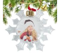Christmas Tree Photo Ornaments - Small Photo Frames for Festival