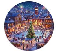 Christmas Tree Puzzle Imposible,desafío for Adults Juego Educativo 1000 Piezas Obra De Arte De Juego De para Adultos, Regalos A Partir De 14 Años 1000pcs (67.5x67.5cm)