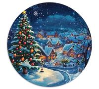 Christmas Tree Puzzles Imposible,desafío for Adults Juego Educativo 1000 Piezas Obra De Arte De Juego De para Adultos Y Niños A Partir De 12 Años 1000pcs (67.5x67.5cm)