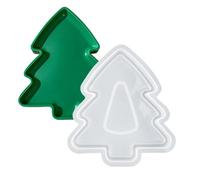 Christmas Tree Silicone Mold, Reusable Flexible Baking Tool, Smooth Festive Cake And Chocolate Mold, Holiday Kitchen Accessory For Family Home Party