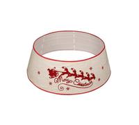 Christmas tree skirt Elk pulling a Christmas tree apron decorated under the tree