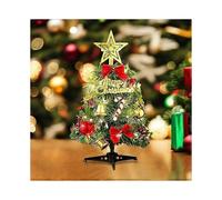 Christmas Tree Small Artificial Xmas Trees Office Desk Christmas Tree with LED Lights 30cm Miniature Desk Trees for Kids Mini Desktop Decoration