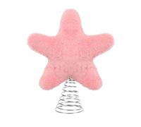 Christmas Tree Star, Metal Spring Tree Topper, Festive Holiday Decoration for Indoor Outdoor Display, Easy Attach Feature, Shiny Gold Accent, Seasonal Home Decor Ornament, Mantel Shelf Desk Table