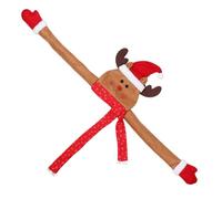 Christmas Tree Topper - Cute Festive Winter Treetop Ornament | Decorative Tree Top Accent for Christmas Party, Malls, Supermarkets, Hotels, Festivals, and Holiday Celebrations