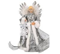 Christmas Tree Toppers - Angel Treetop Figura | Wings Tree Topper for Christmas Holiday | Christmas Doll Hanging Angel for Christmas Tree Decorations Tree Toppers Ornament