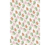 Christmas Tree Treats Notebook: 6x9 inch | 120 Pages | A sweet and whimsical Christmas tree treats journal featuring Matthew 1:21