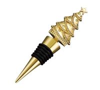 Christmas Tree Wine Bottle Stopper - Creative Wine Cork Decoration | Holiday Champagne Beverage Seal, Reusable Party Accessory, Festive Wedding Supplies, Unique Seasonal Drink Topper for Birthday