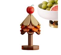 Christmas Trivet - Christmas Wooden Insulation Coaster | Anti-Scalding Cookware Coaster - For Kitchen Apartment Dormitory Co Combines A Heat-resistant Cokware Stove Pan Cup Teapot Hot Dishes Bowl