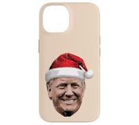 Christmas Trump Face Santa Funny Xmas Meme Hombres Mujeres Niños Carcasa para iPhone 14