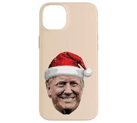 Christmas Trump Face Santa Funny Xmas Meme Hombres Mujeres Niños Carcasa para iPhone 14 Plus