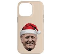 Christmas Trump Face Santa Funny Xmas Meme Hombres Mujeres Niños Carcasa para iPhone 14 Pro MAX