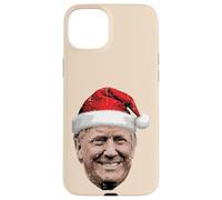 Christmas Trump Face Santa Funny Xmas Meme Hombres Mujeres Niños Carcasa para iPhone 15 Plus