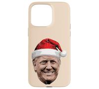 Christmas Trump Face Santa Funny Xmas Meme Hombres Mujeres Niños Carcasa para iPhone 15 Pro MAX