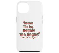 Christmas Twins Pregnancy Double The Joy Double The Jingle Carcasa para iPhone 13
