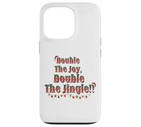 Christmas Twins Pregnancy Double The Joy Double The Jingle Carcasa para iPhone 13 Pro