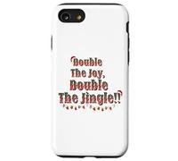 Christmas Twins Pregnancy Double The Joy Double The Jingle Carcasa para iPhone SE (2020) / 7/8