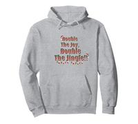 Christmas Twins Pregnancy Double The Joy Double The Jingle Sudadera con Capucha