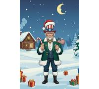 Christmas Uncle Sam Notebook: Fairy Tale Characters