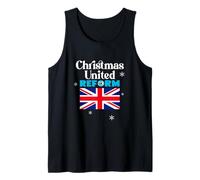 Christmas United Vote Reform UK Festive Christmas Message Camiseta sin Mangas