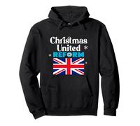 Christmas United Vote Reform UK Festive Christmas Message Sudadera con Capucha
