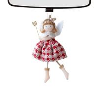 Christmas Velvet Angel - Doll Hanging Ornament | Fairy Decorative Pendants, Xмas Tree Hanging Fairies Dolls Ornaments Festive Home Decor Supplies 20 * 10CM, Plush Toy Hangings Ornaments Christmas