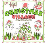 Christmas Village Coloring Book