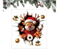 Christmas Wall Stickers Creative Decals For Home Festive Decor | Easy Peel And Stick Christmas Wall Decals To Brighten Living Rooms, Bedrooms And This Holiday Season