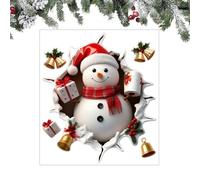 Christmas Wall Stickers Creative Decals For Home Festive Decor | Easy Peel And Stick Christmas Wall Decals To Brighten Living Rooms, Bedrooms And This Holiday Season