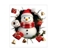 Christmas Wall Stickers Creative Decals For Home Festive Decor | Easy Peel And Stick Christmas Wall Decals To Brighten Living Rooms, Bedrooms And This Holiday Season