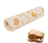 Christmas Wax Paper | 50 Pieces Wax Paper Sheets,Microwave Safe Wrap For Restaurants, Churches, BBQs, Concession Stands, School Carnivals, Fairs