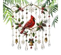 Christmas Wind Chimes, 2D Acrylic Window Sun Catcher Ornament Decor