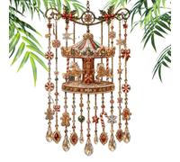 Christmas Wind Chimes Decorative Acrylic Hanging Suncatcher Garden Decor