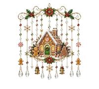 Christmas Wind Chimes - Outdoor 2D Acrylic Festive Window Decor
