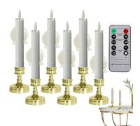 Christmas Window Candles, Flickering Candle Stick, Remote Timer Candle, Realistic Flickering Light, Warm Light Candle, Suction Cup Candles, Wedding Window Candles, 6,5 pulgadas Candle, Fireplace