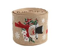 Christmas Wired Ribbon - Christmas Candy Ribbon, Festival Ribbon Rolls | Wired Holiday Parties Ribbons, Litter Ribbon Vivid Christmas Ribbon for Christmas Tree Decoration Wreaths Canes