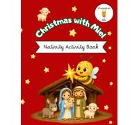 Christmas with Miel: Nativity Activity Book: Preschool Activities with Mazes, Tracing, Games, Crafts, Cut-and-Paste Activities, and More for Ages 4-6